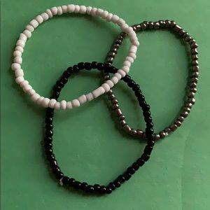 set of bracelets